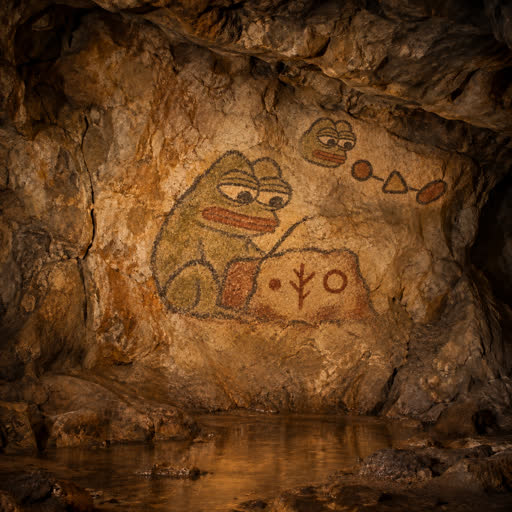 Pepe checks each distinct pebble in its place before passing the trail onward.