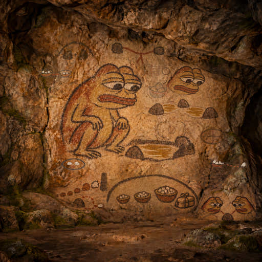 An ochre trail curves around a hollow rock to find a usable witness route.