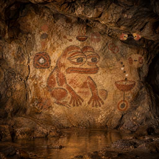 Two ochre pebbles let Pepe compare saved answers while keeping each observation distinct.