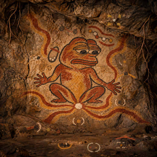 Four ochre stones share a chalk center, carrying distinct names and unchanged evidence into one gathering.
