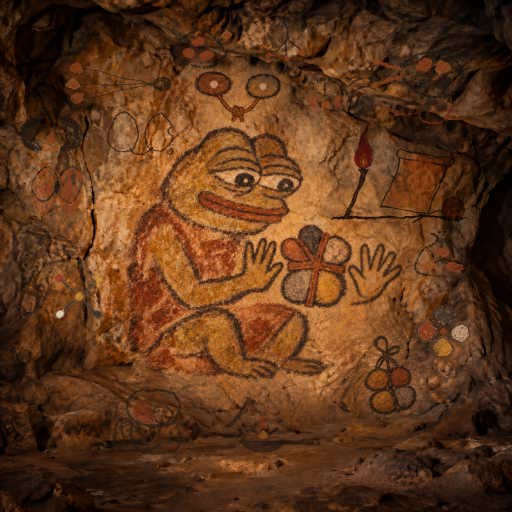 The Root That Travels: A charcoal root carries three ochre stones from one shared anchor.
