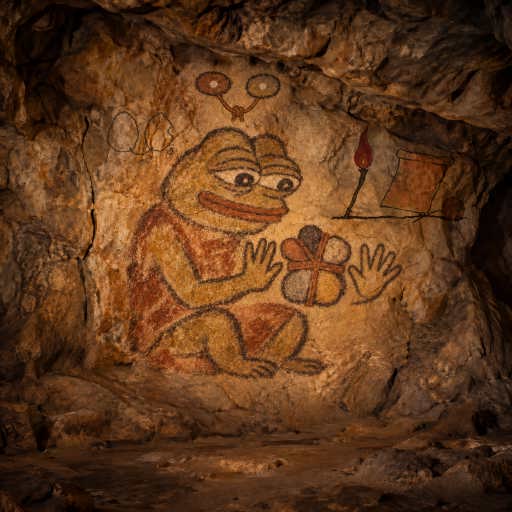 Two joined flints reveal a chipped edge before the next worker carries them onward.